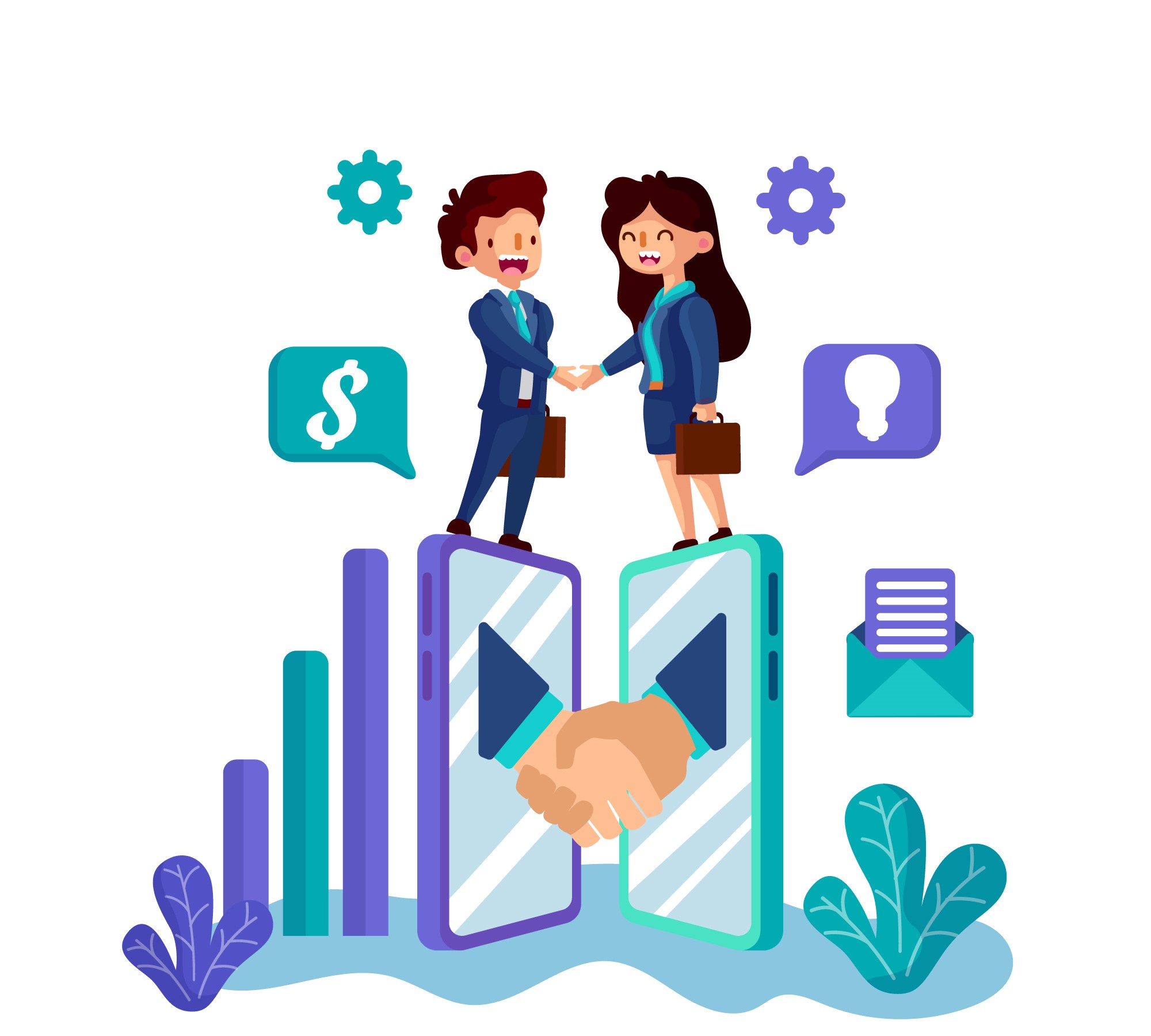 Equity-free partnership